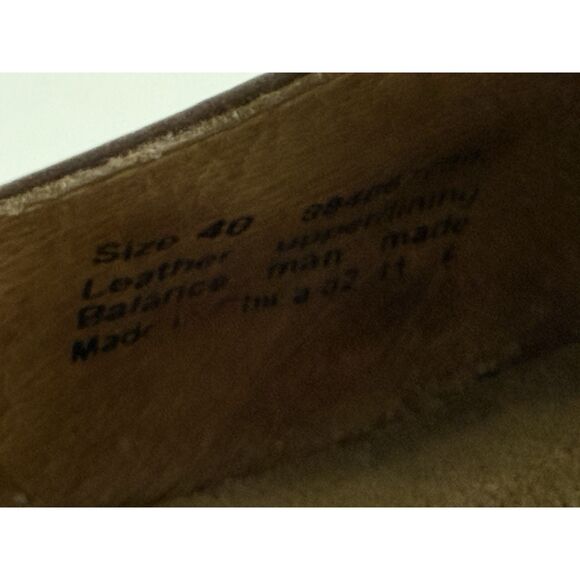 Dansko Sam Mary Jane Sandals Leather Closed Toe Brown Size 40 9.5 10 Clog - Picture 14 of 15